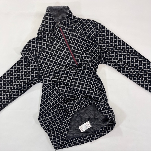 SMARTWOOL Womens Small XS Fit 100% Merino Wool Midweight Black Sweater Zip Top - Picture 5 of 16